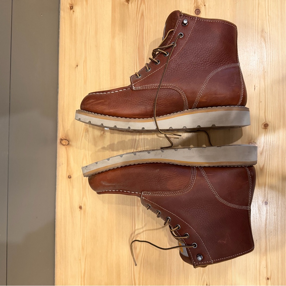 Carhartt Brown Leather Men's Boots